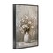 Stupell Industries Vintage Still Life Daisies Framed Giclee Wall Art Design by LSR Design Studio